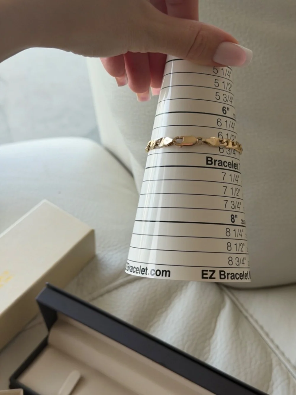 14K Yellow Gold Mariner Link Bracelet
